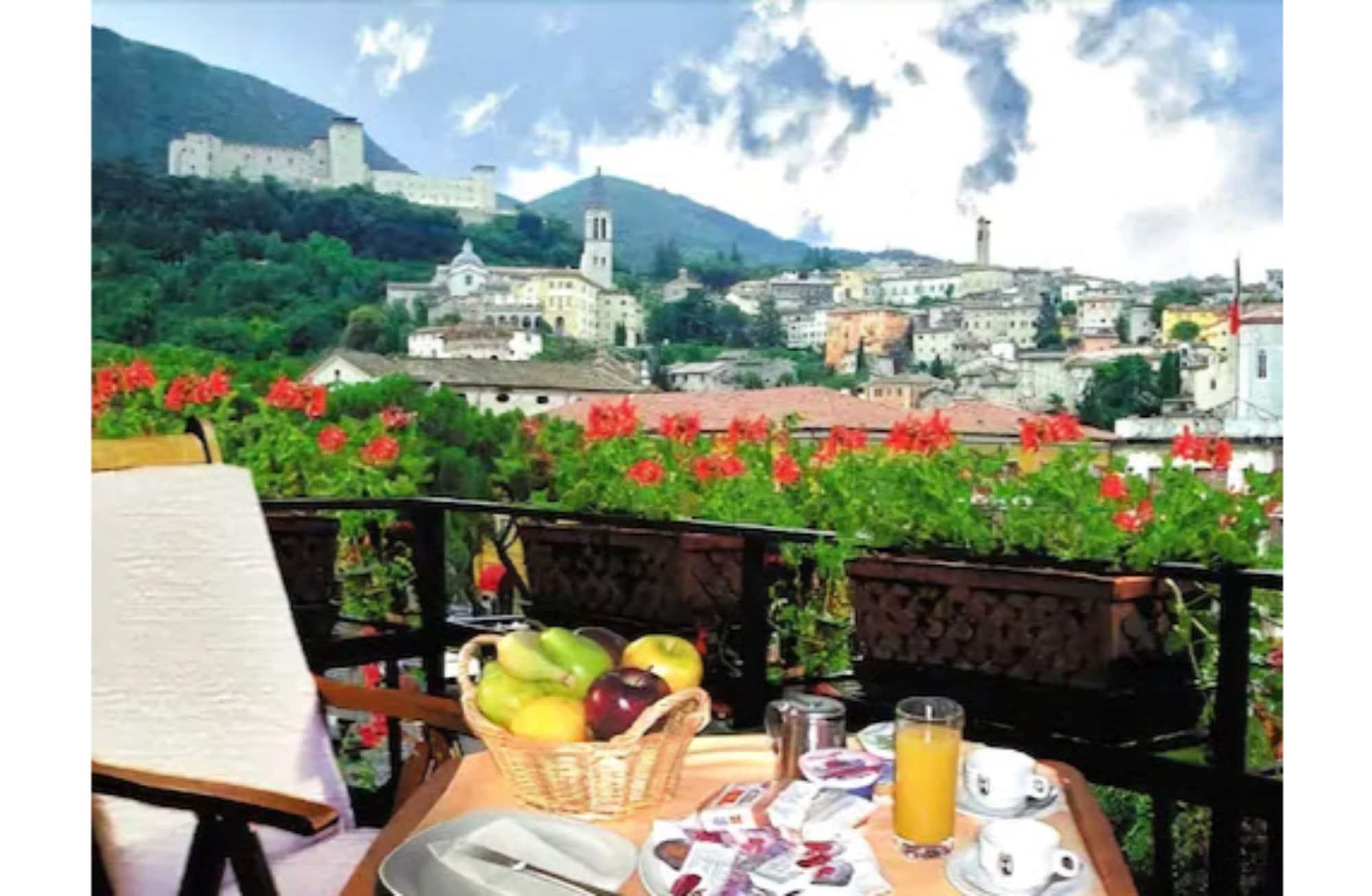 Hotel Clarici Spoleto Exteriör bild